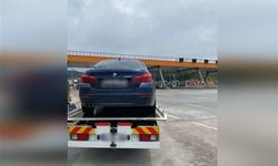 Bursa'da çakarlı araç sürücüsüne ceza