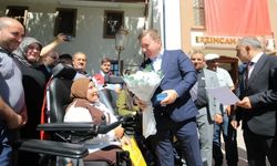 Erzincan’da 24 engelli vatandaşa akülü araç dağıtıldı