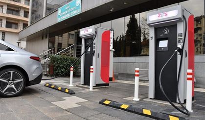 Manisa Büyükşehir ilk elektrikli araç şarj istasyonunu kurdu