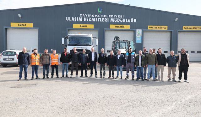 Çayırova Belediyesi’nin araç filosu güçleniyor