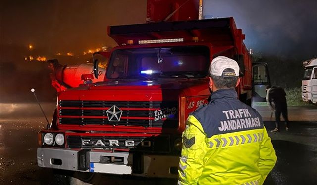 Ordu'da çakarlı araç denetimi yapıldı