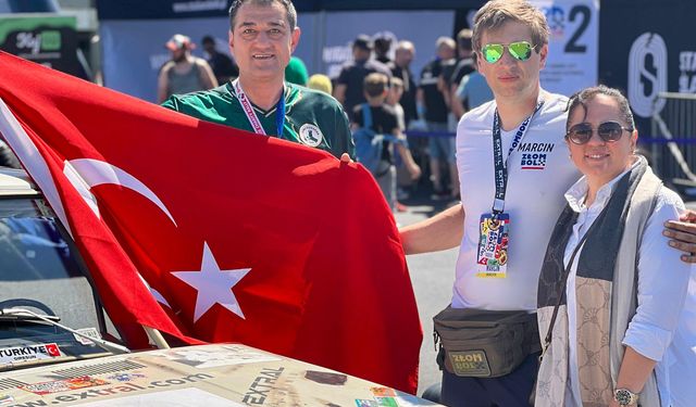 850 araçlık dev konvoy Polonya'dan Giresun'a yola çıktı