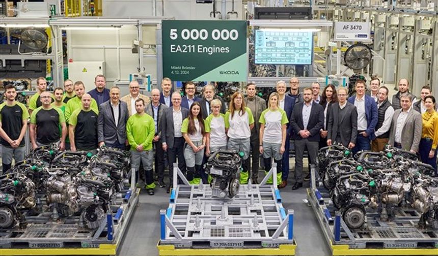 Skoda, motor üretiminde tarihi başarıya ulaştı