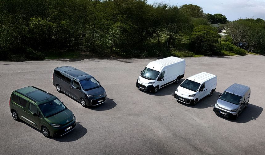 Toyota yeni ticari araçlarla segmentteki iddiasını “bambaşka” bir yere taşıdı